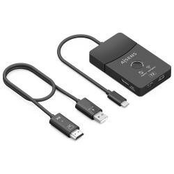 DOCKING AISENS USB C A HDMI 1080P60HZ INALAMBRICO HDMI 4K60HZ 2USB C USB PD 100W