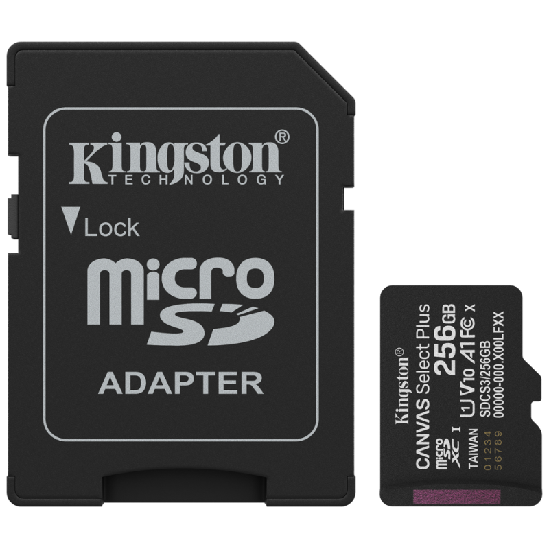 MICRO SD KINGSTON HC 256GB SDCS3