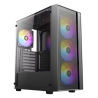 CAJA ANTEC AX65 ARGB ATX NEGRO 4XVENT 120MM 2XUSB SN FUENTE