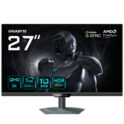 MONITOR GAMING GIGABYTE G27Q2 27 2560x1440 QHD 200Hz IPS 1ms FreeSync