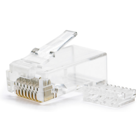 CONECTOR TOOQ PARA CABLE RED CAT6 RJ45 UTP 8