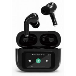 AURICULARES GEMBIRD TWS LCD ANC 01 BK NEGRO BT