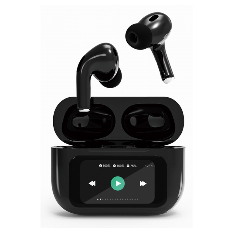 AURICULARES GEMBIRD TWS LCD ANC 01 BK NEGRO BT