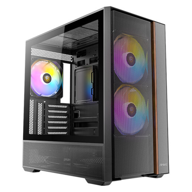 CAJA ANTEC FLUX REAR ATX ARGB NEGRA