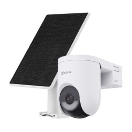 EZVIZ CAMARA WIFI EXTERIOR HB8 2K 4MP PANORAMICA INCLINACIONKIT SOLAR
