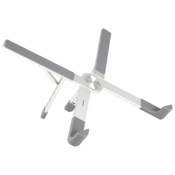 SOPORTE ELEVADOR ALUM PLEGABLE PORTATILES PLATA