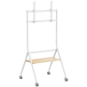 EWENT SOPORTE DE SUELO PARA TV DE 37 A 86 ALTURA AJUSTABLE BLANC
