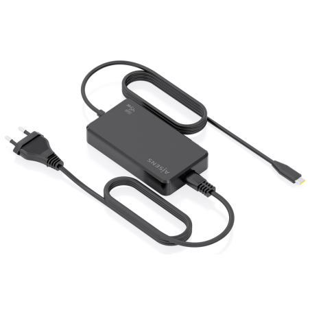 CARGADOR AISENS SOBREMESA GAN 45W PD30 1XUSB C 18M NEGRO