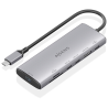 USB C DOCK AISENS 7 EN 1 HDMI USB 10G 2XUSB C 10G SD MICRO SD PD 100W