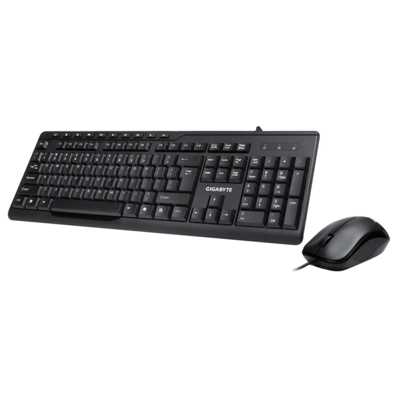 COMBO TECLADO RATON GIGABYTE KM6300 NEGRO USB