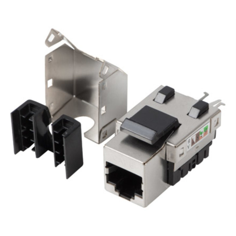 CONECTOR KEYSTONE LANBERG RJ45 A LSA CAT6 FTP 90 GRADOS