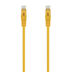 CABLE RED AISENS LATIGUILLO RJ45 LSZH CAT6A UTP AWG24 30CM AMARILLO