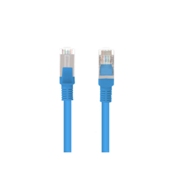 CABLE RED LANBERG CAT6 FTP 30M AZUL FLUKE PASSED