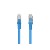 CABLE RED LANBERG CAT6 FTP 30M AZUL FLUKE PASSED