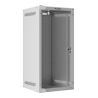 ARMARIO LANBERG MURAL 10 12U 280X310 FLAT PACK GRIS PUERTA CRISTAL