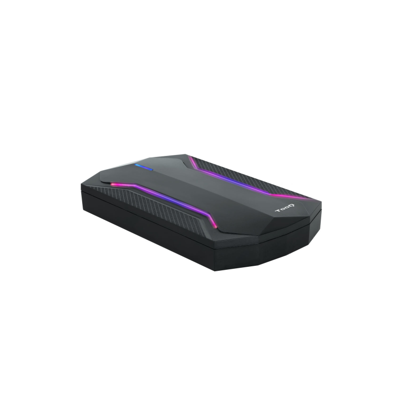 CAJA EXTERNA GAMING TOOQ 25 SATA USB 31 GEN1 RGB