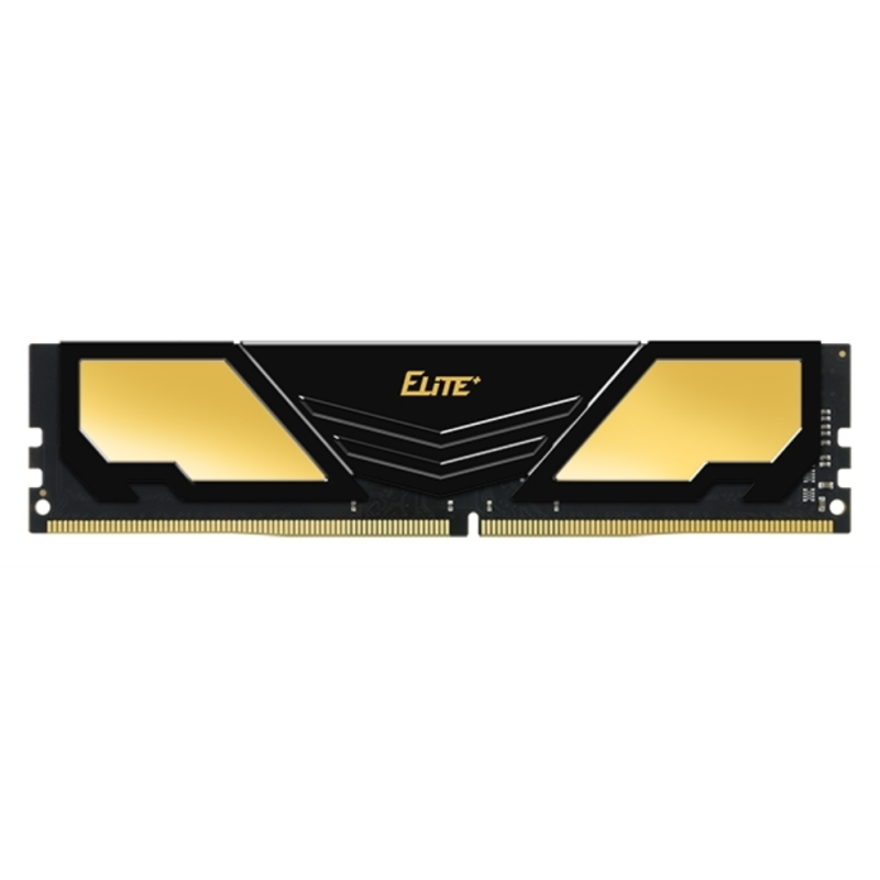 DDR4 TEAMGROUP ELITE HEATSINK 16GB 3200 NEGRO DORADO