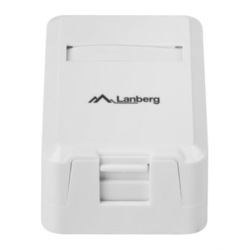 ROSETA DE SUPERFICIE LANBERG PARA 1 MODULO KEYSTONE