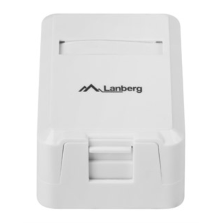 ROSETA DE SUPERFICIE LANBERG PARA 1 MODULO KEYSTONE