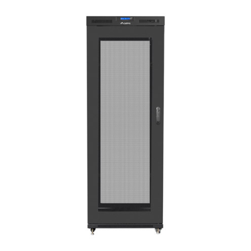 ARRMARIO LANBERG RACK 19 37U 800X1000 FLAT PACK PUERTA PERFORADA CON LCD NEGRO