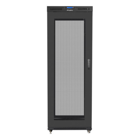 ARRMARIO LANBERG RACK 19 37U 800X1000 FLAT PACK PUERTA PERFORADA CON LCD NEGRO