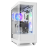 CAJA NOX HUMMER ETHER ATX SEMITORRE CRISTAL CURVO BLANCO