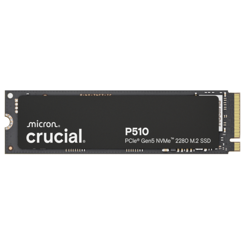 CRUCIAL P510 2TB PCIE GEN5 NVME M2 SSD