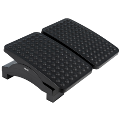 REPOSAPIES TOOQ AJUSTABLE EN ALTURA E INCLINACION NEGRO