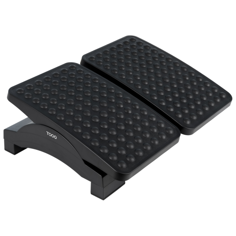 REPOSAPIES TOOQ AJUSTABLE EN ALTURA E INCLINACION NEGRO