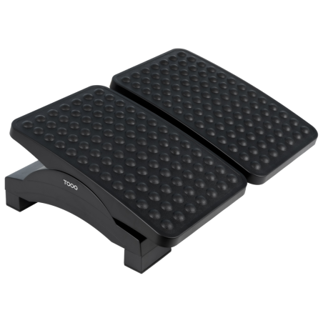 REPOSAPIES TOOQ AJUSTABLE EN ALTURA E INCLINACION NEGRO