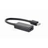 CABLE ADAPTADOR 4K GEMBIRD MINI DISPLAYPORT A HDMI NEGRO