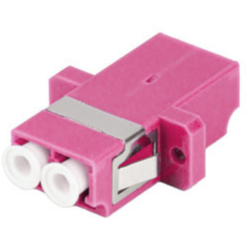 ADAPTADOR FIBRA OPTICA LANBERG MULTI LC UPC DUPLEX OM4