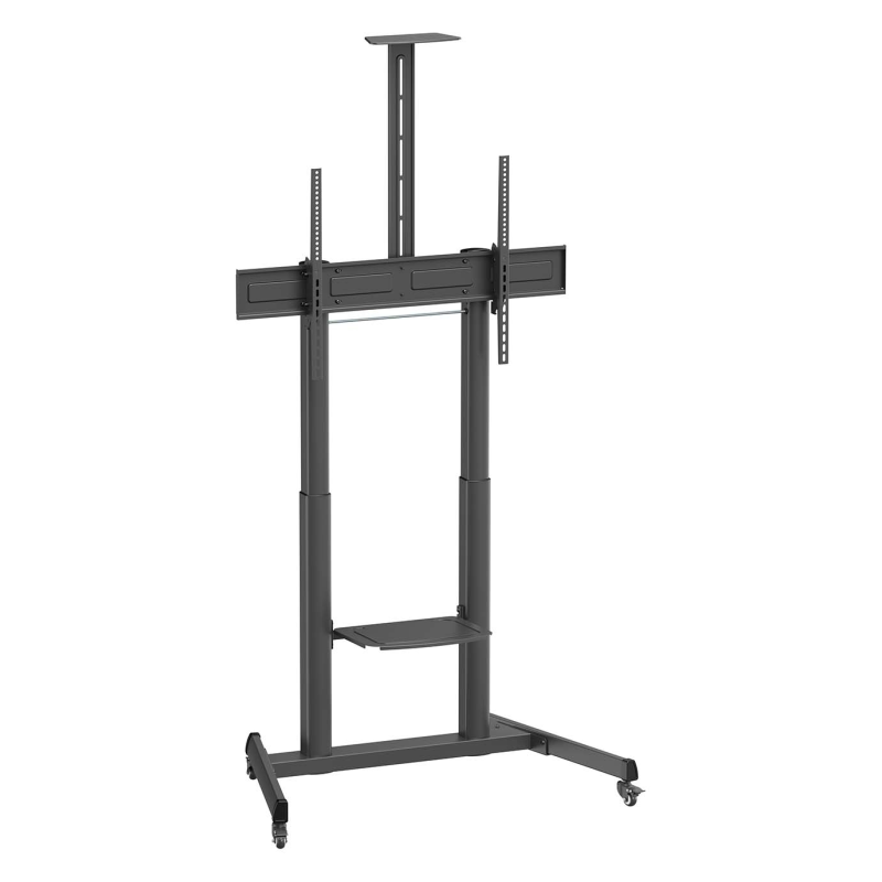 SOPORTE AISENS SUELO RUEDAS MANIVELA BANDEJA SOPORTE CAMARA TV 120KG 60 100