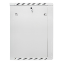 ARAMRIO LANBERG MURAL RACK 19 18U 600X600 FLAT PACK V2 PUERTA CRISTAL GRIS