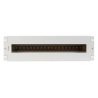 PANEL LANBERG DISTRIBUIDRO DE TENSION 19 3U CON RAIL DIN TS 35 GRIS