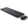 COMBO TECLADO RATON DELL KM3322W INALAMBRICO NEGRO