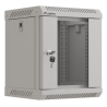 ARMARIO LANBERG MURAL RACK 10 6U 300X300 FLAT PACK GRIS PUERTA CRISTAL