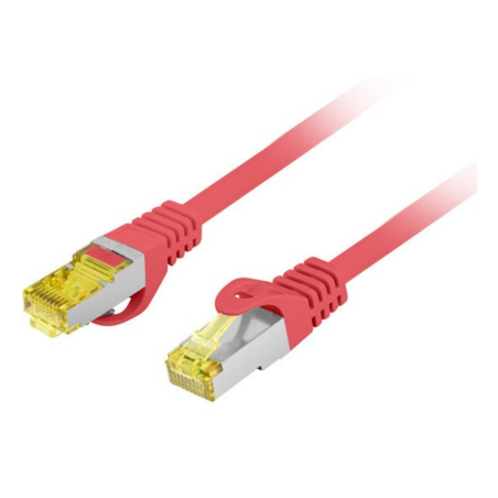 CABLE RED LANBERG LATIGUILLO CAT6A S FTP LSZH CU 1M ROJO FLUKE PASSED