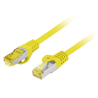 CABLE RED LANBERG LATIGUILLO CAT6A S FTP LSZH CU 1M AMARILLO FLUKE PASSED