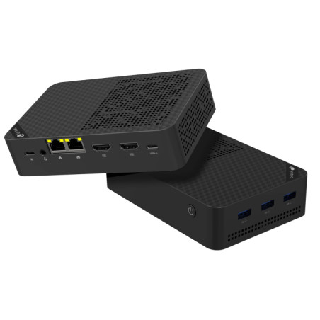 MINI PC LEOTEC NAS SERVER INTEL N150 12GB LPDDR5 64GB eMMC 512GB NVME 3x22