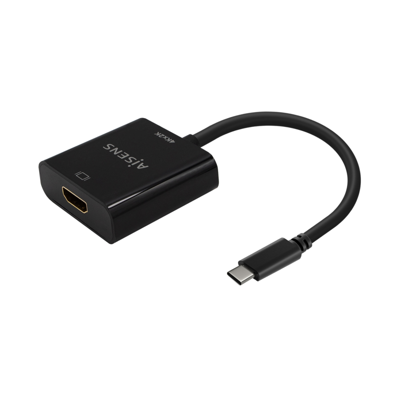 CONVERSOR AISENS USB C A HDMI 4K30HZ USB C M HDMI H NEGRO 15CM