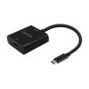 CONVERSOR AISENS USB C A HDMI 4K30HZ USB C M HDMI H NEGRO 15CM
