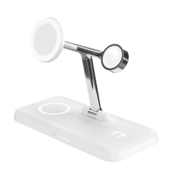HYPER JUICE Q2 4 EN 1 CHARGING STAND WHITE