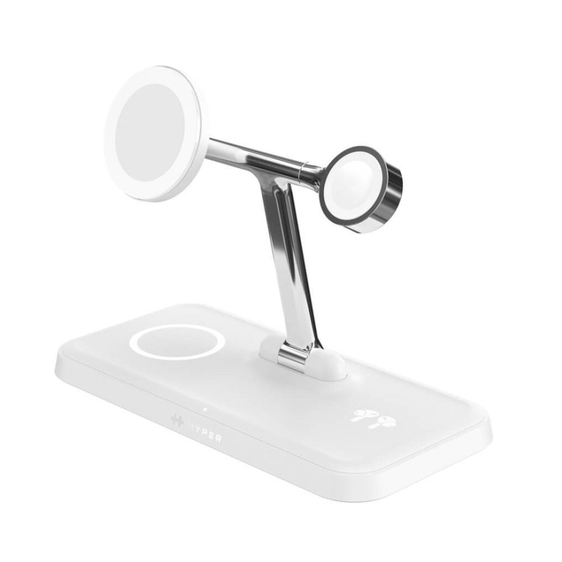 HYPER JUICE Q2 4 EN 1 CHARGING STAND WHITE
