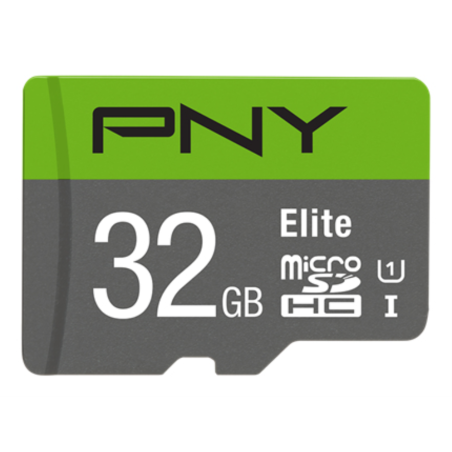 MICRO SD PNY 32GB ELITE UHS I C10 R100 SIN ADAPTADOR