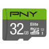 MICRO SD PNY 32GB ELITE UHS I C10 R100 SIN ADAPTADOR