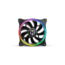VENTILADOR CAJA NOX HUMMER X FAN ARGB HALO RING FAN