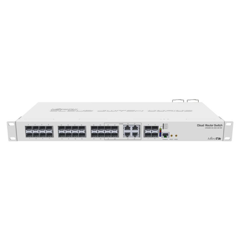 SWITCH MIKROTIK CRS328 4C 20S 4SRM