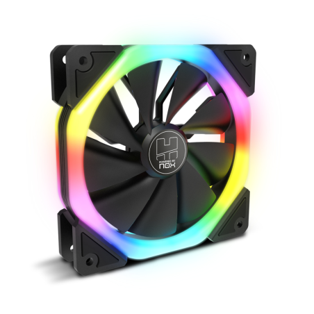 VENTILADOR CAJA NOX HUMMER S FAN 1200MM DUAL RING ARGB