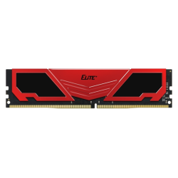 DDR4 TEAMGROUP ELITE HEATSINK 16GB 3200 NEGRO ROJO